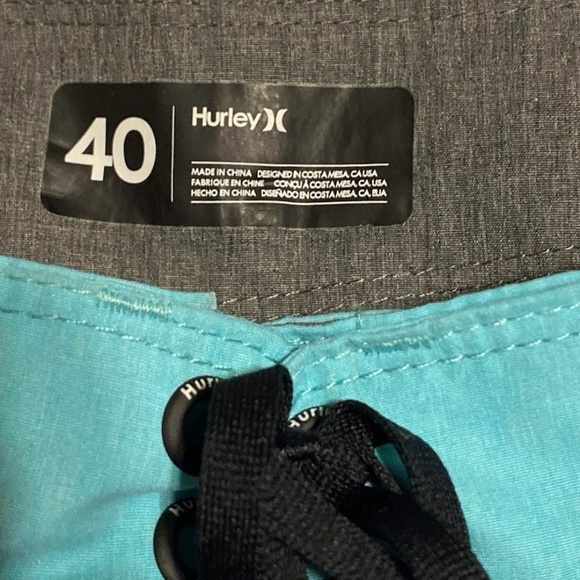 Hurley Mens Swim Board Shorts Size 40 - Picture 3 of 16